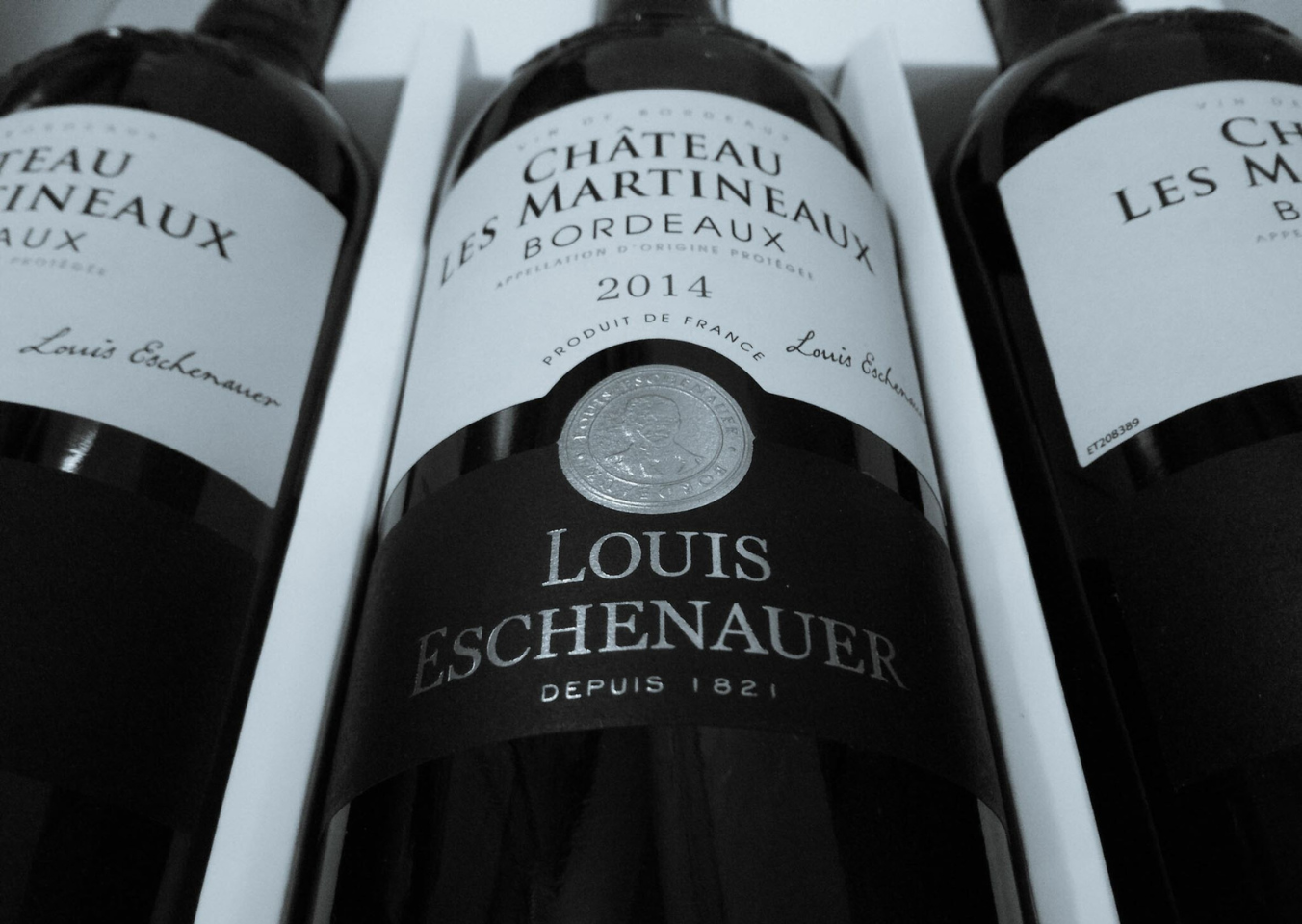 A FRENCH WINE LABEL for exploring drinks