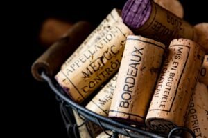 corks from bordeaux wines