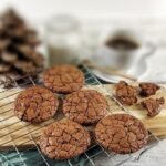 Heart-healthy Chocolate Rye and Spice Cookies using ancient grains for a nutrient-dense Mediterranean dessert.