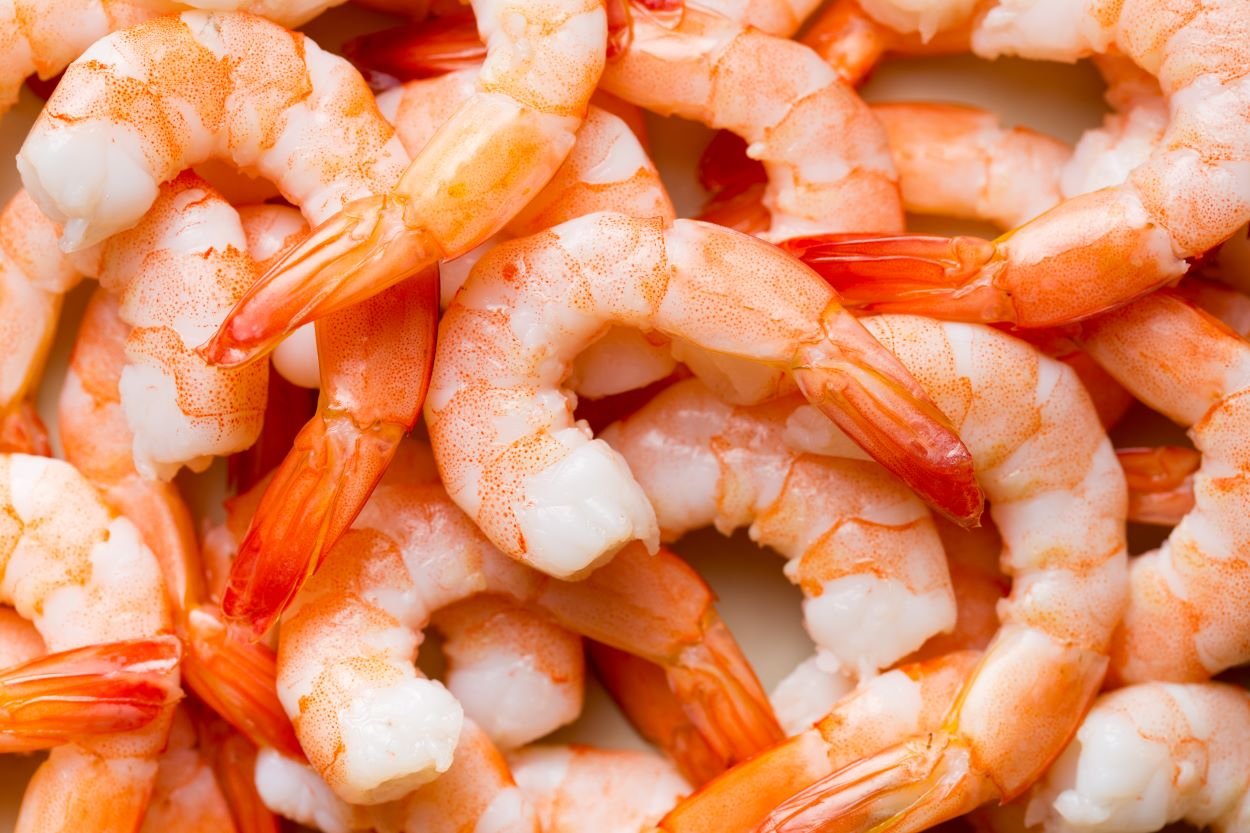 raw shrimp