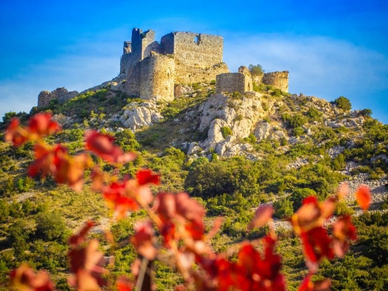 Chateau Aguila, a cathar stronghold