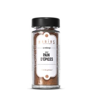 a jar of MARiUS-Epices-melange-pain-epices